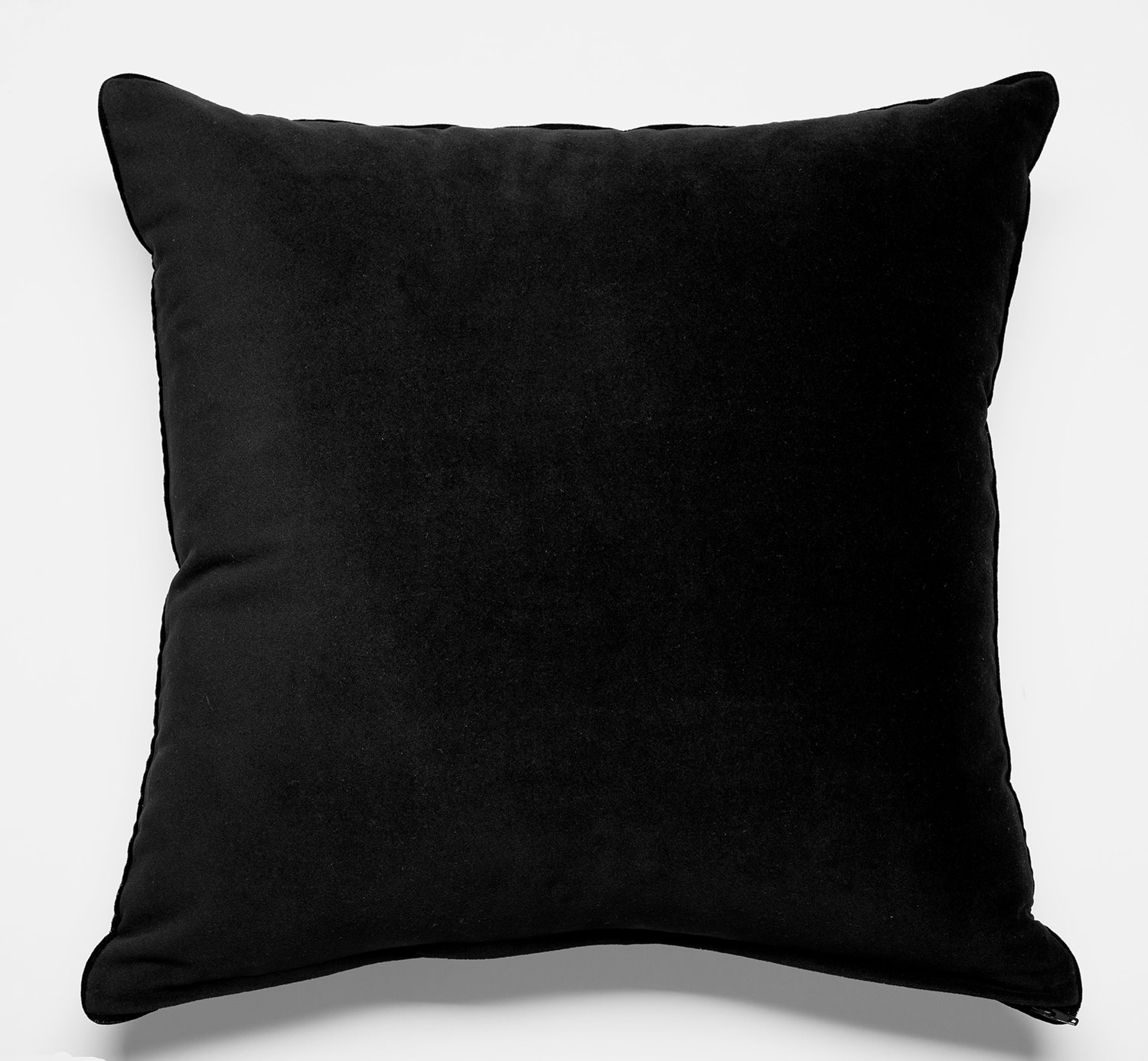 COUSSIN NEVADA BLANC BEIGE - Velours - Carré