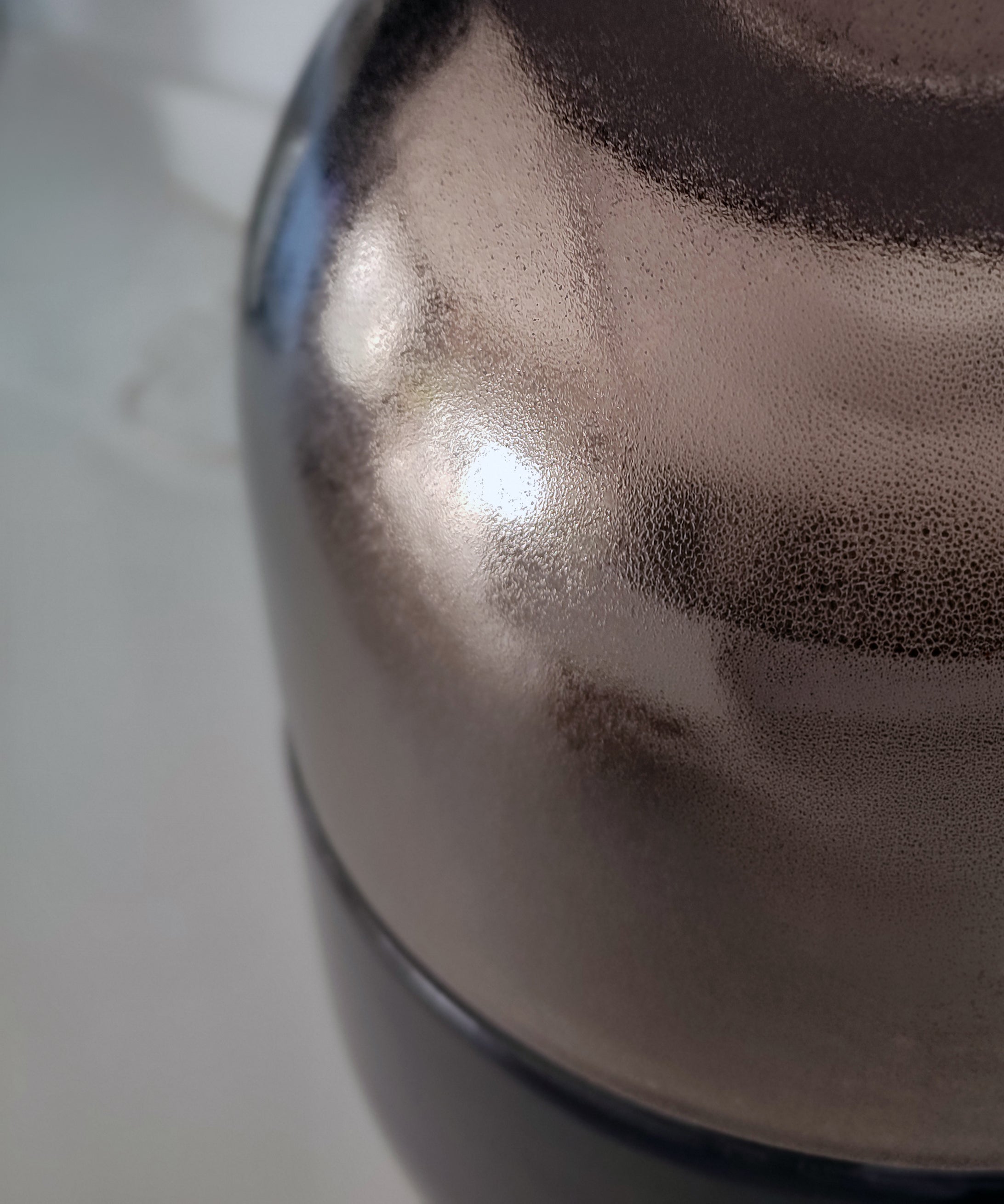 JUNE KHAKI LAMP - Ceramic - Juno Ivory Lampshade