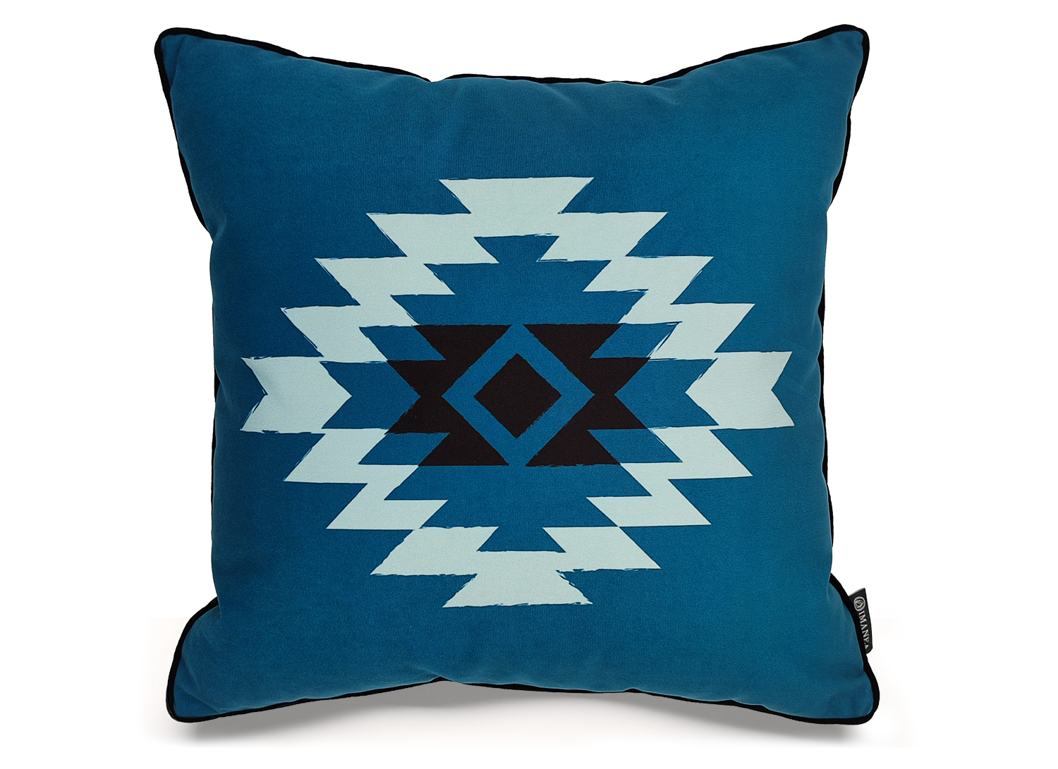 COUSSIN NEVADA - BLUE - Velours Carré