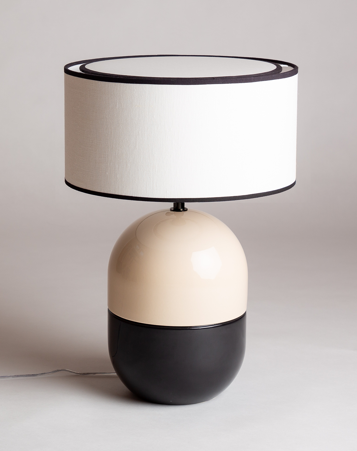 LAMPE JUNE DUNE - Céramique - Abat-Jour Juno Ivoire