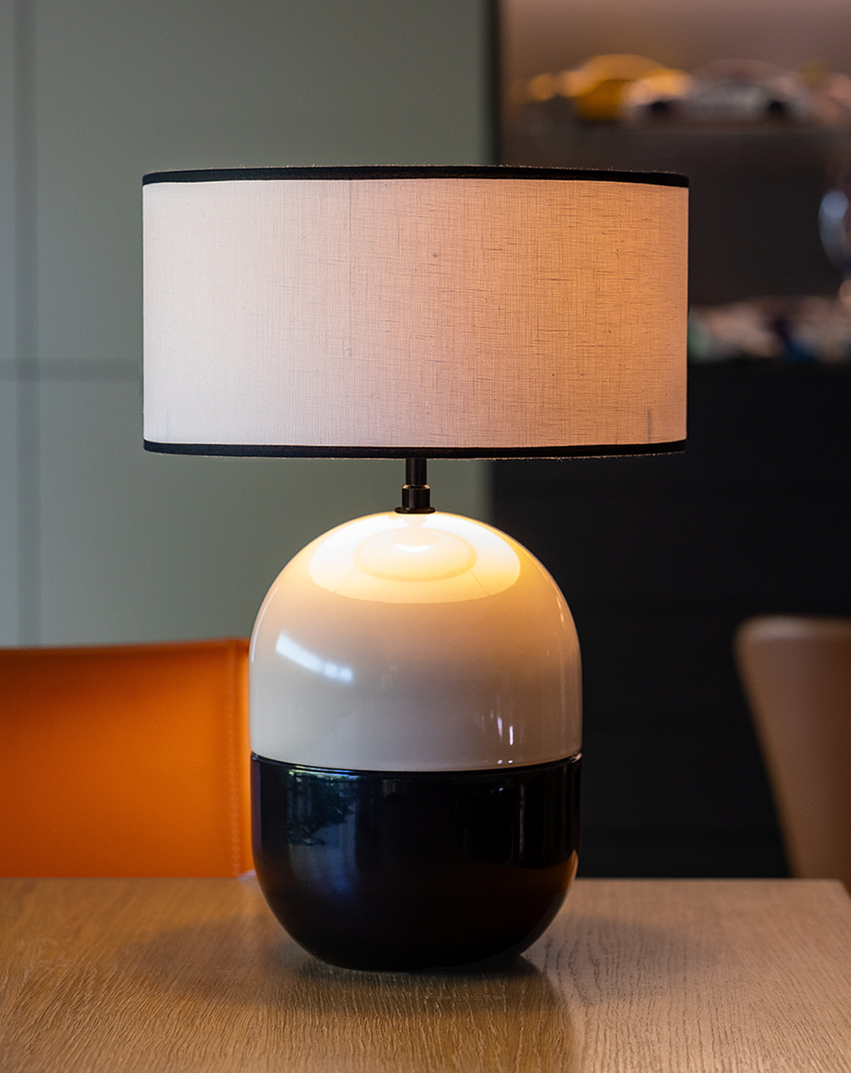 LAMPE JUNE DUNE - Céramique - Abat-Jour Juno Ivoire